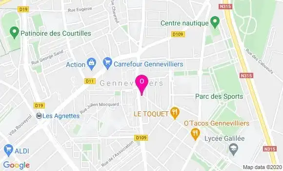 Localisation Sylvie Lefevre