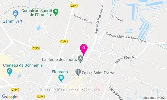 Localisation Isabelle Daout