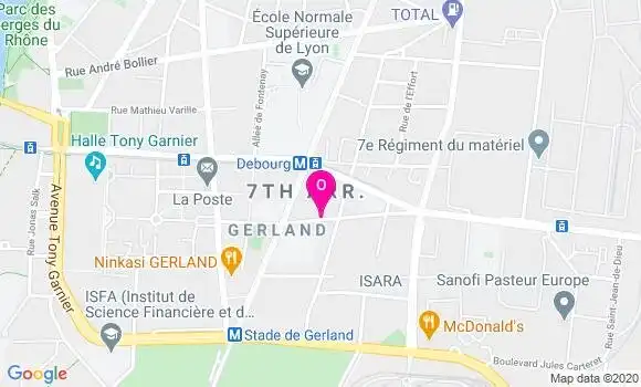 Localisation Claire Bouchard