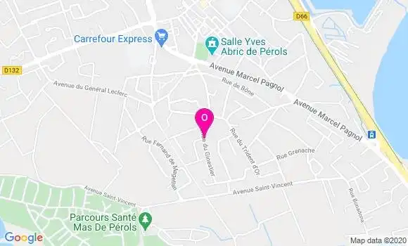 Localisation Muguette Cardonnet Camain