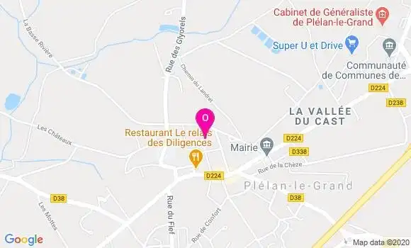 Localisation Laurence Guillemet Monnerais