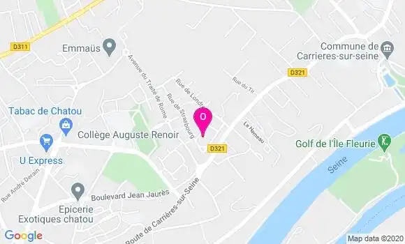 Localisation Tatiana Sauvain