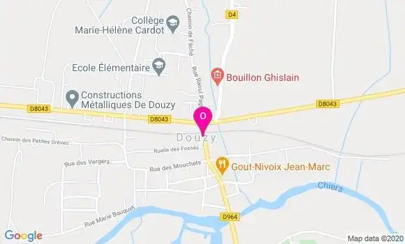 Localisation Axelle Jurion