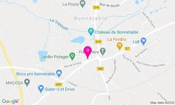 Localisation Claire Quetey