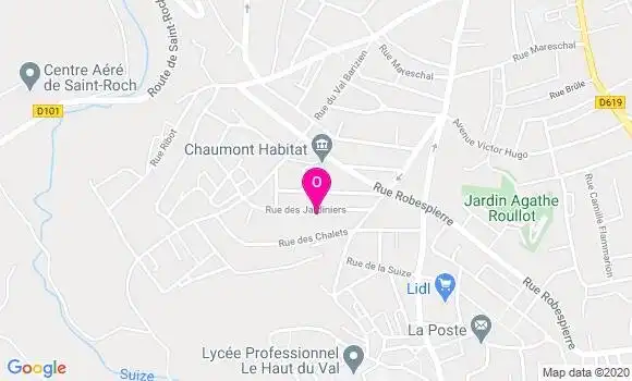 Localisation Mariette Laino