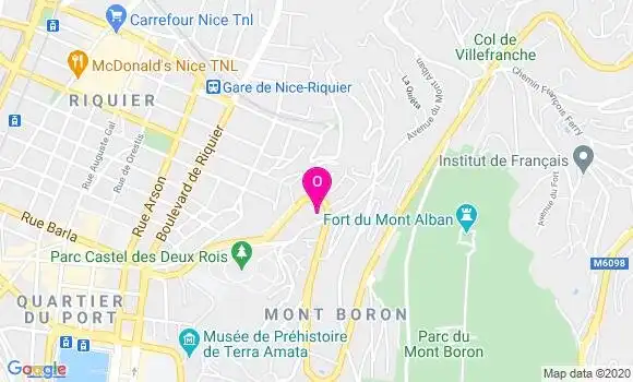 Localisation Milene Postic