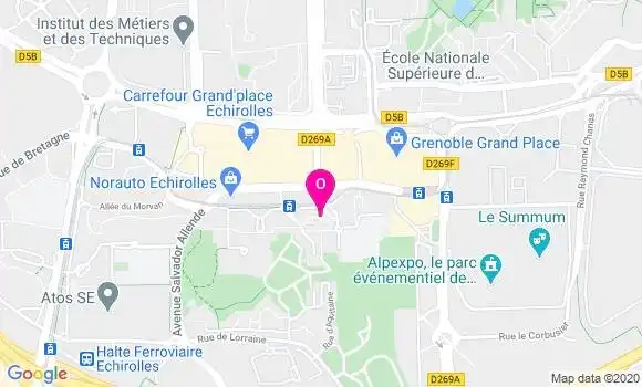 Localisation Lucile Thiebaud