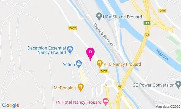 Localisation Samantha Pascouau