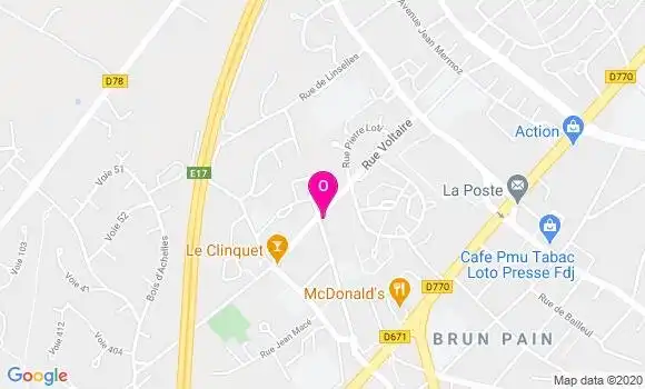 Localisation Eugenie Guerin