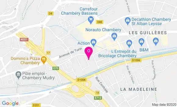 Localisation Emilie Gaudron