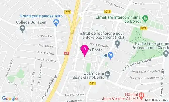Localisation Veronique Boiardi
