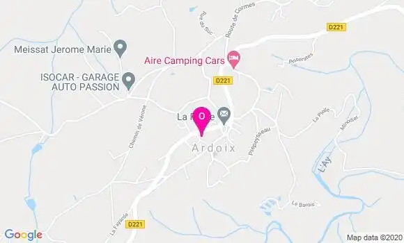 Localisation Fanny Duchange