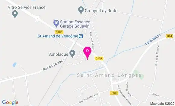 Localisation Catherine De Costa