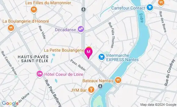 Localisation Camille Audrain