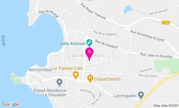 Localisation Anne Le Bris Robin