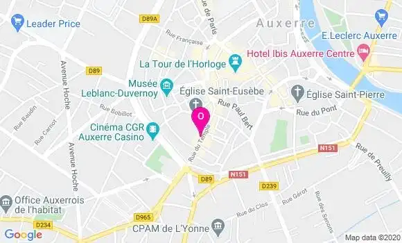Localisation Anne Rouillard