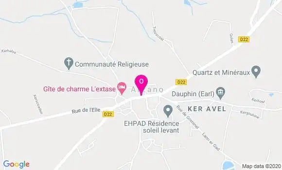 Localisation Elodie Le Beux