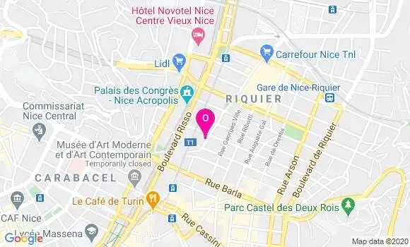 Localisation Camille Perez