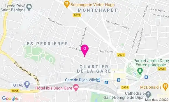Localisation Nadege Martin
