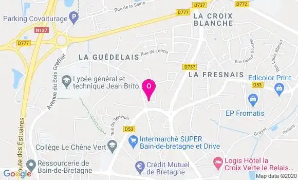 Localisation Cecile Sainsard