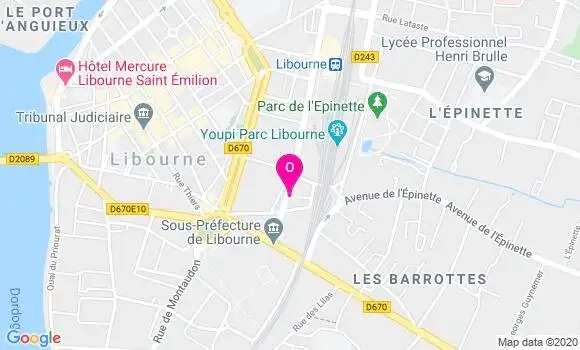 Localisation Carine Licoine