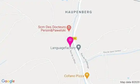 Localisation Justine Fraenzel