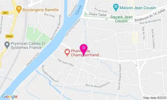 Localisation Catherine Calderaro Viel