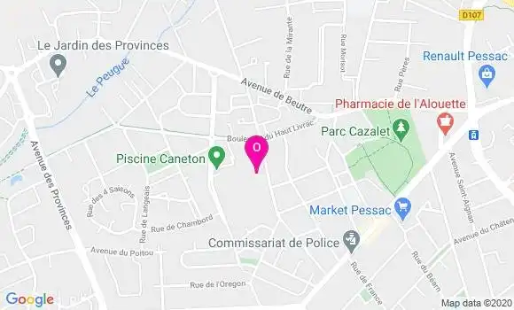 Localisation Anne Simone Benedetto
