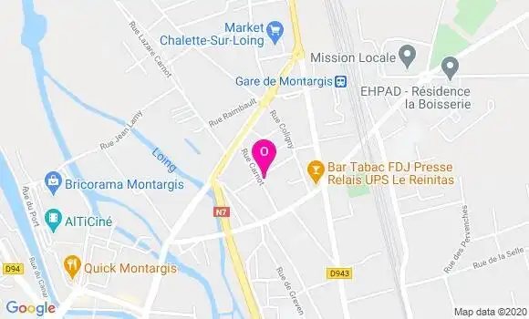 Localisation Mathilde Blain
