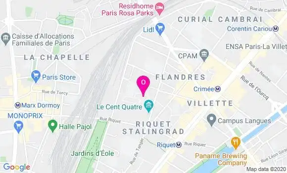 Localisation Sandra Pierre