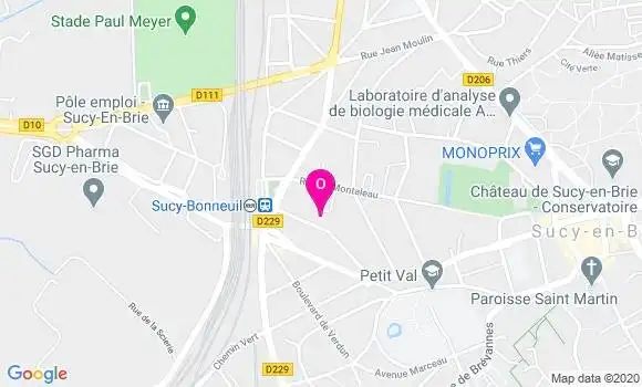 Localisation Sylvie Dufetel