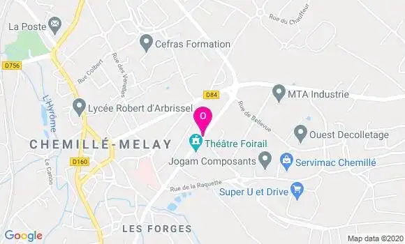 Localisation Charlene Ronceray