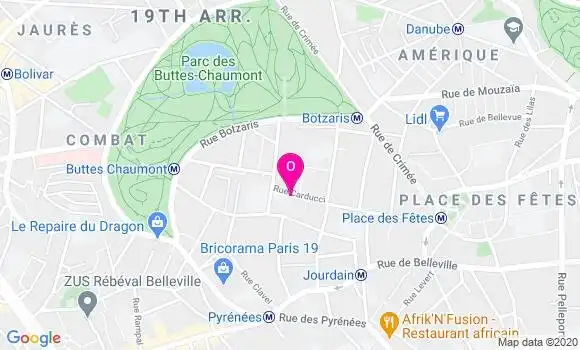 Localisation Valerie Chaure