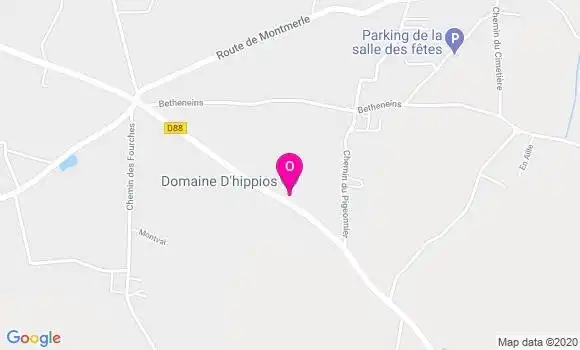 Localisation Mathilde Faure