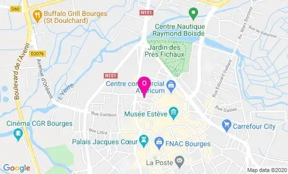Localisation Marjolaine Lamure