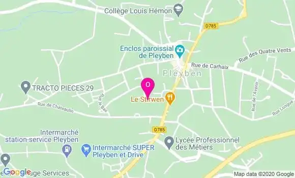 Localisation Rachelle Le Cosquer