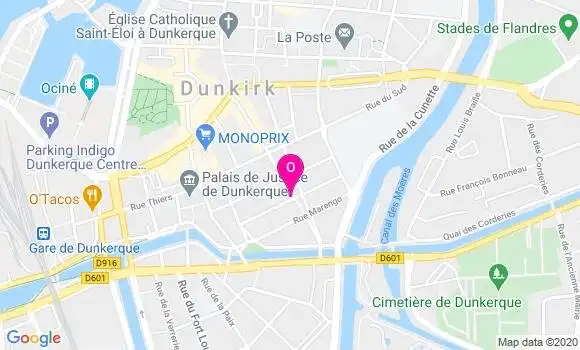 Localisation Anne Julie Noe