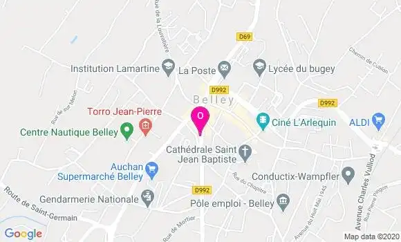 Localisation Pascale May Bouchard