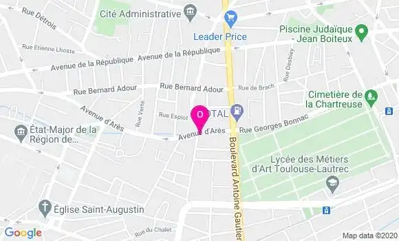 Localisation Therese Masson Famin