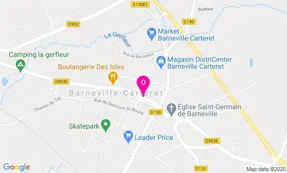Localisation Marion Vaugrenard