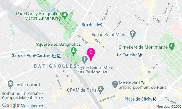 Localisation Chrystel Daguenant