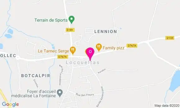 Localisation Melody Crespin