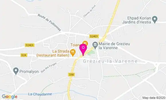 Localisation Marion Bruc