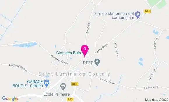 Localisation Mathilde Ryckebusch Melot