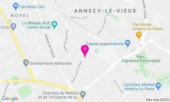 Localisation Ysoline Payet