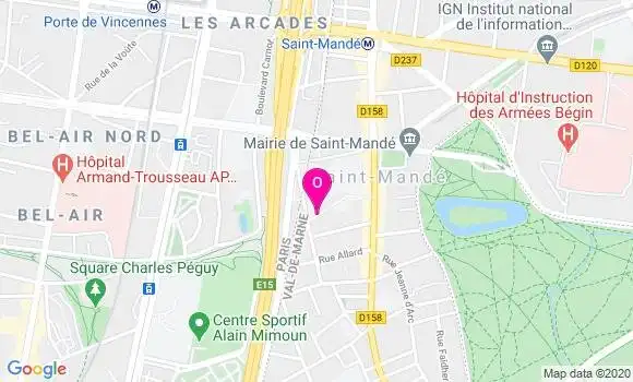 Localisation Anne Lusteau