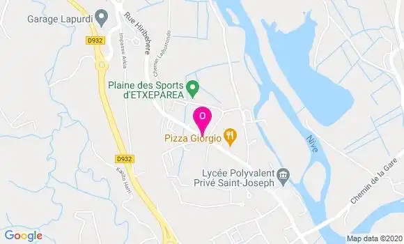Localisation Martine Elizalde