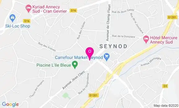 Localisation Anne Avena