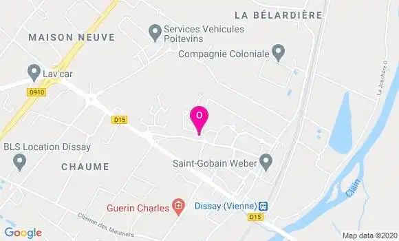 Localisation Marie Caillet