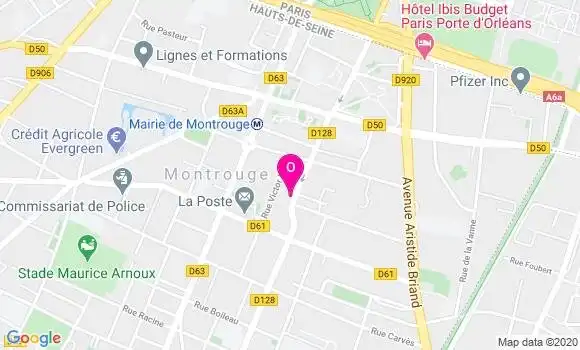 Localisation Michele Garnier Pegard